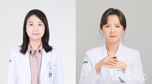 (왼쪽부터)이대목동병원소화기내과정의선,정혜경교수