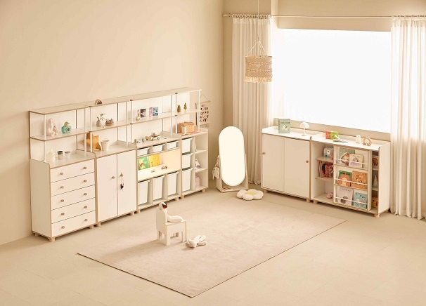 오하임앤컴퍼니 레이디가구, 어린이 안전 인증 획득 ‘키디 수납장 시리즈’ 출시