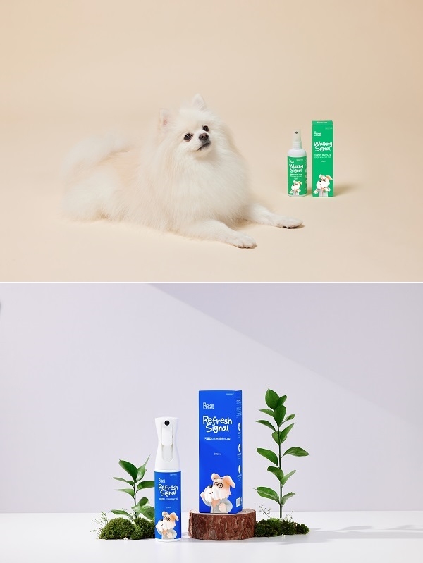 사진: (위)워킹 시그널, (아래)리프레쉬 시그널