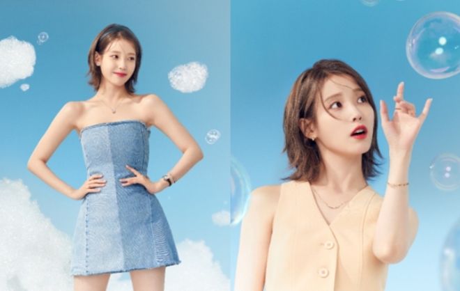 제이에스티나, 아이유 썸머 캠페인 공개