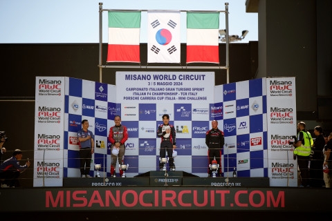 쏠라이트 인디고 레이싱 박준의, 아시아 최초 TCR 이탈리아 우승