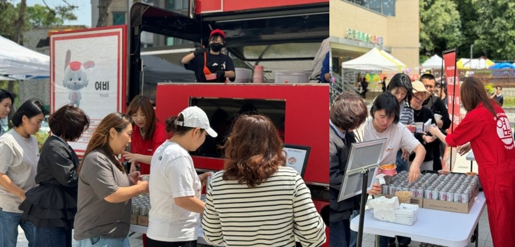 동대문엽기떡볶이, 인천 청소년지원센터 ‘찾아가는 엽기떡볶이’ 이벤트 실시
