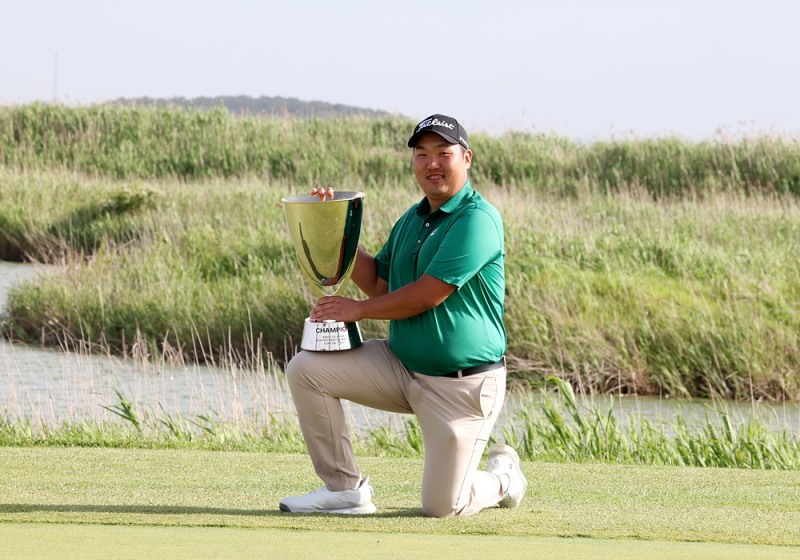 KPGA클래식 우승자 김찬우 사진=KPGA
