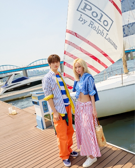NCT 마크-에스파 윈터, 폴로 랄프 로렌 ‘아트 오브 이스케이프’ 참석