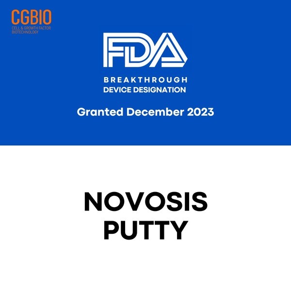 노보시스퍼티(NOVOSIPUTTY)가지난2023년12월미국식품의약국(FDA)으로부터혁신의료기기로지정(BreakthroughDeviceDesignation,BDD)되었다.