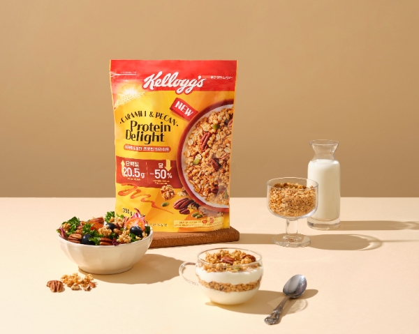 농심켈로그, 신제품 ‘카라멜&피칸 프로틴 딜라이트’ 출시