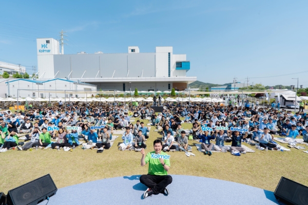 윤상현 부회장, ‘콜마의 심장’ 세종공장서 타운홀 미팅 개최