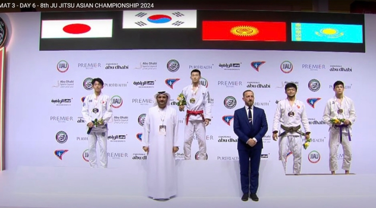 완주 양병준, 아시아 주짓수 선수권대회 금메달