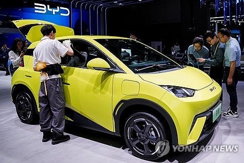중국 BYD의 '시걸' 로이터 연합뉴스 자료사진