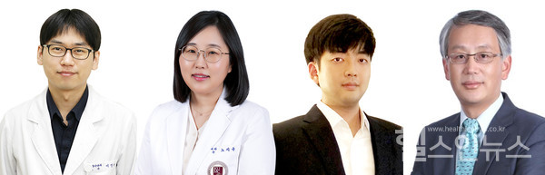 (왼쪽부터)고려대구로병원이영선·노지윤,고려대의대남기훈,KIST김인산박사