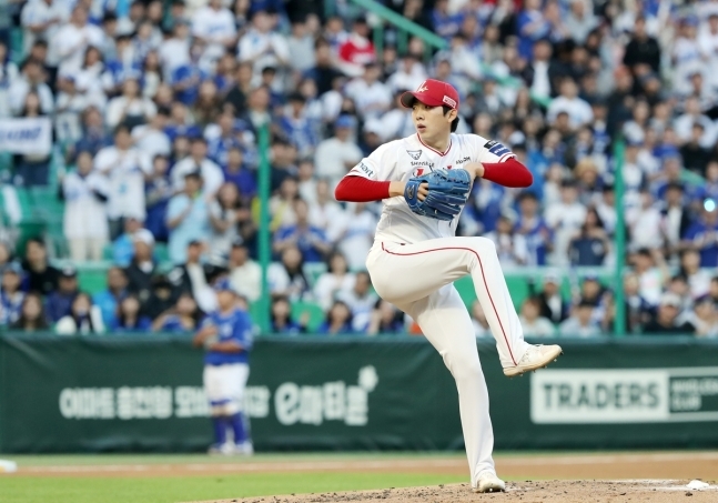 사진=SSG 오원석의 역투