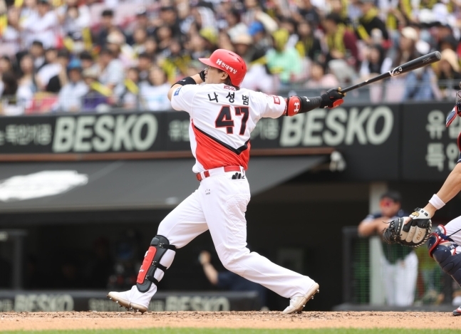 사진=역전 2점 홈런 포함 4타점 몰아친 KIA 나성범