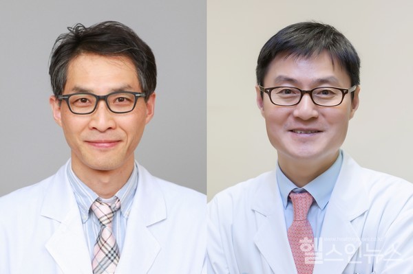 (왼쪽부터)서울아산병원영상의학과신지훈교수·산부인과김성훈교수