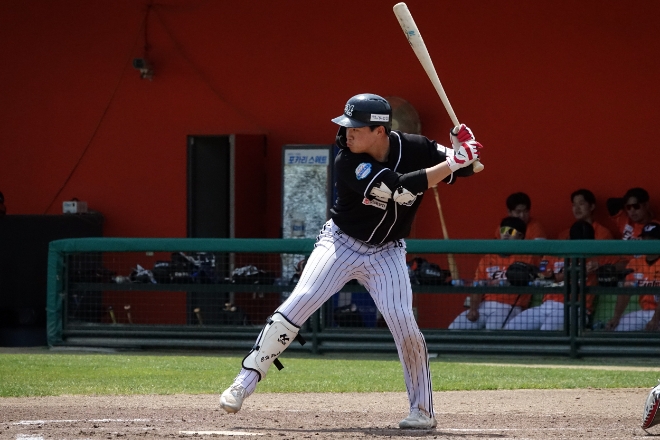 사진=내야수 박찬형