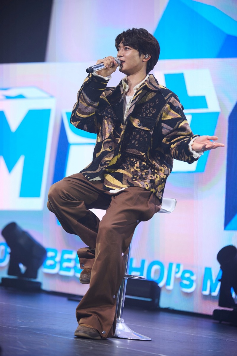 샤이니 민호, 日 팬 콘서트 전석 매진 성황…다채로운 솔로 무대→객석 찾아 직접 감사 인사