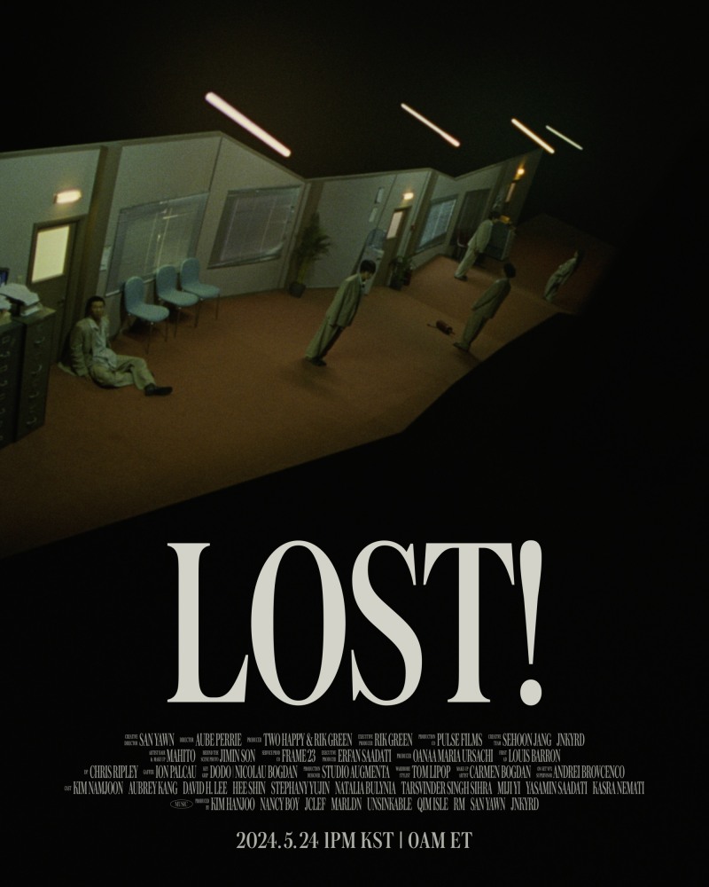 RM, 솔로 2집 타이틀곡 ‘LOST!’ 트랙 포스터 공개…독특한 시각적 연출 돋보이는 뮤직비디오 예고