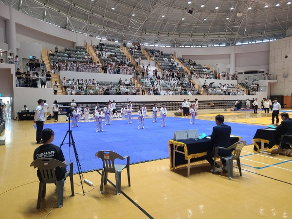 국기원 승품단 심사 / 사진=나주시 제공