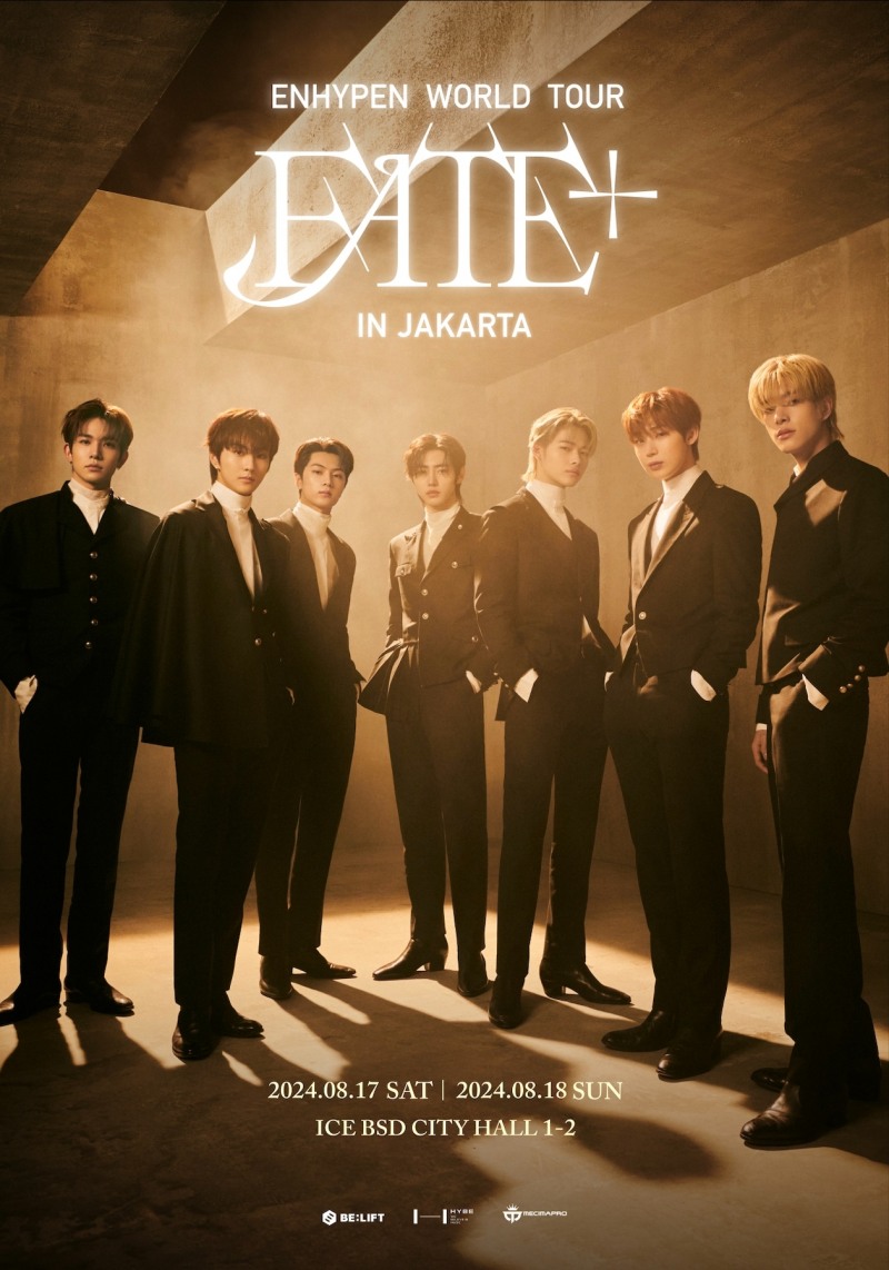 엔하이픈, 8월 17~18일 월드투어 ‘FATE PLUS’ 자카르타서 추가 개최…글로벌 팬들과의 접점 확대