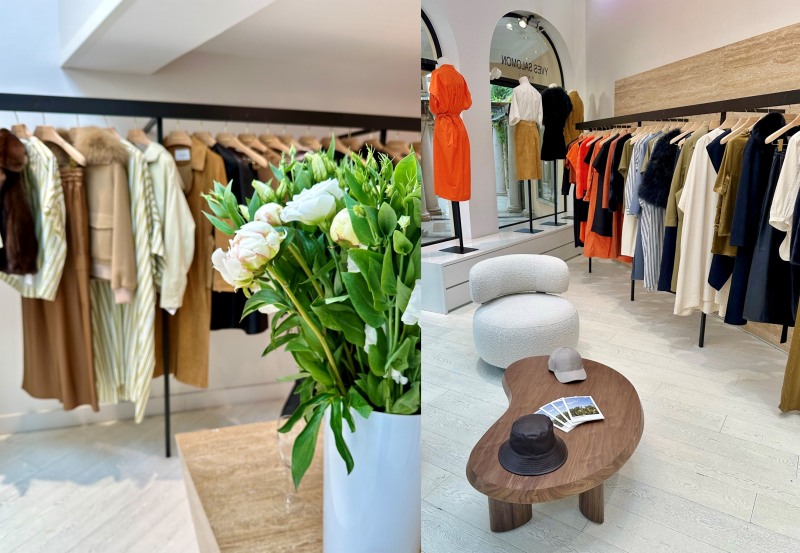 이브 살로몬, 프랑스 남부 생트로페서 팝업 오픈