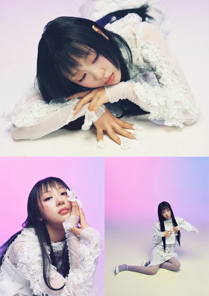 이브, 첫 EP ‘LOOP’ 콘셉트 포토 공개…'청초+세련' 순백의 연꽃 변신