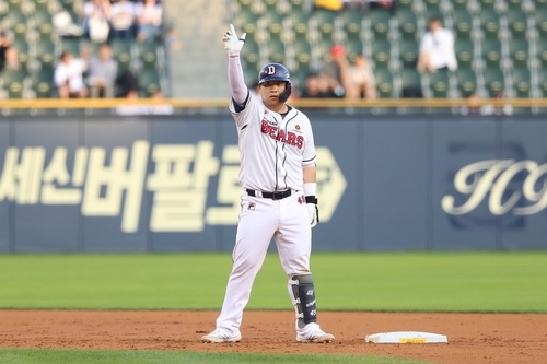 사진=김기연, 2타점 2루타