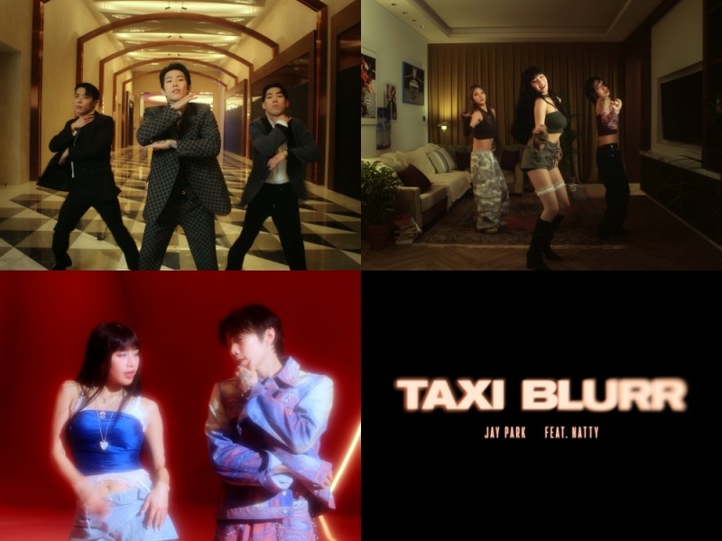 박재범X키스오브라이프 나띠, 신곡 'Taxi Blurr' 두 번째 뮤직비디오 티저 공개…페어 안무 '기대감 고조'