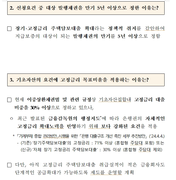 주금공, 장기·고정금리 주담대 확대 지원...은행들과 '커버드본드 지급보증협약' 통해 업무 시작