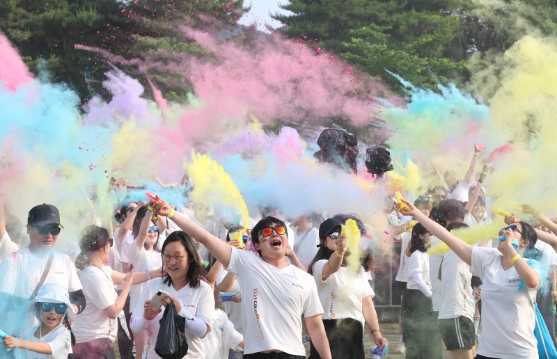 렛츠런파크 부산경남, '2024 컬러레이스' 행사 성황리 종료