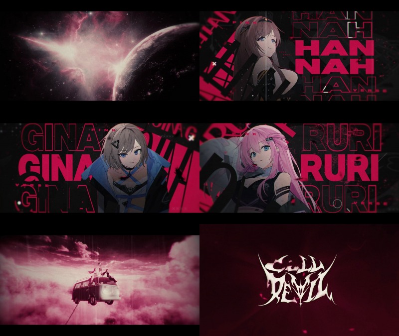 핑크버스, ‘Call Devil’ 뮤직비디오 2차 티저 공개…압도적 영상미