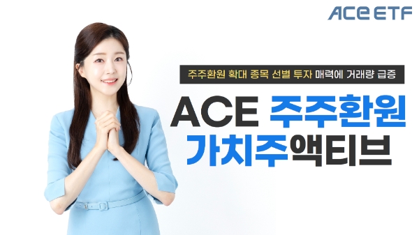 한국투자신탁운용, 'ACE 주주환원가치주액티브' 관심 UP