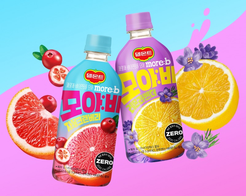롯데칠성음료, 제로 칼로리 에이드 ‘모아:비’ 출시