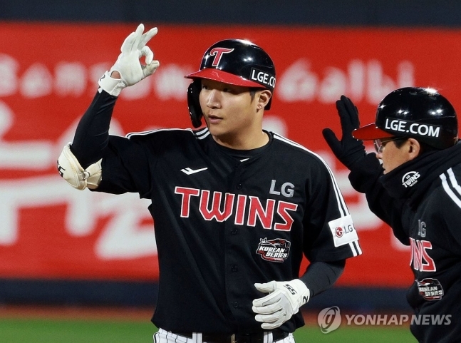 사진=문보경 6타수 2안타 5타점