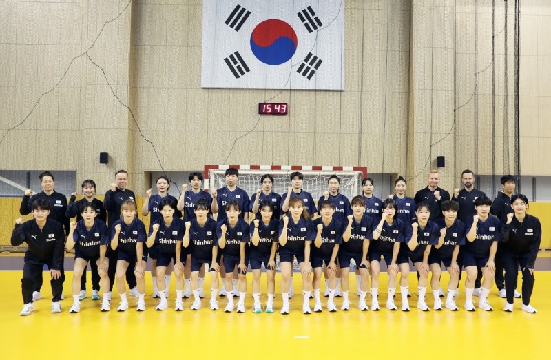 한국 구기종목으로 유일하게 오는 7월 파리올림픽에 출전하는 여자핸드볼 태극전사.