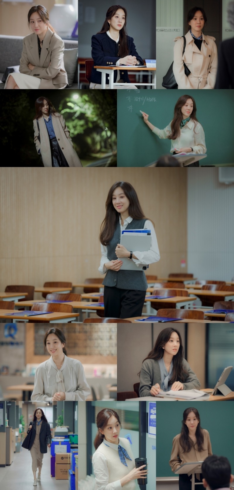 ‘졸업’ 정려원의 ‘클래식+단정’ 강의룩 반응 폭발