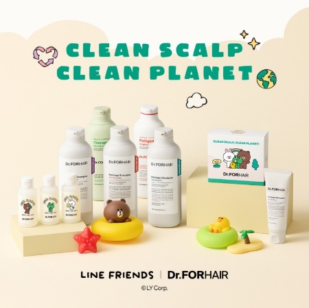 닥터포헤어, 환경의 날 기념 '라인프렌즈 스페셜' 선보여