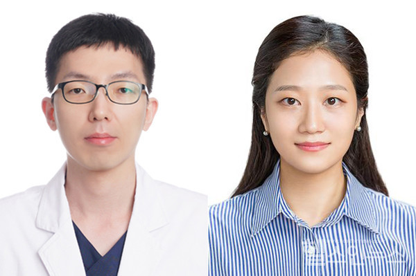 (왼쪽부터)고려대학교안산병원핵의학과권현우교수,영상의학과김채리교수