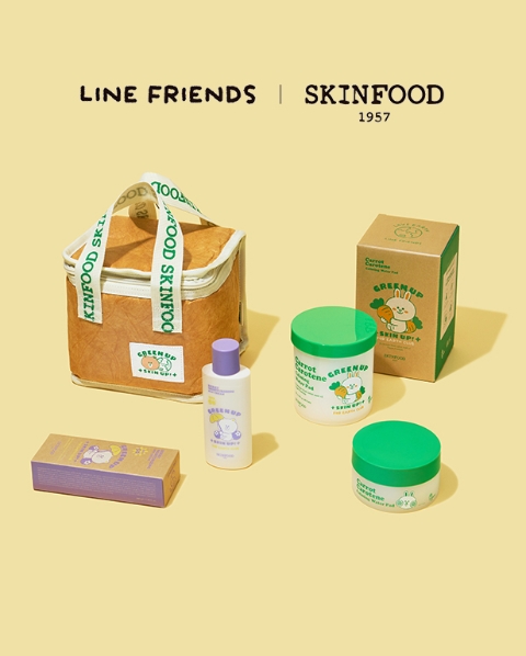 스킨푸드, 라인프렌즈와 협업…한정판 제품 2종 출시