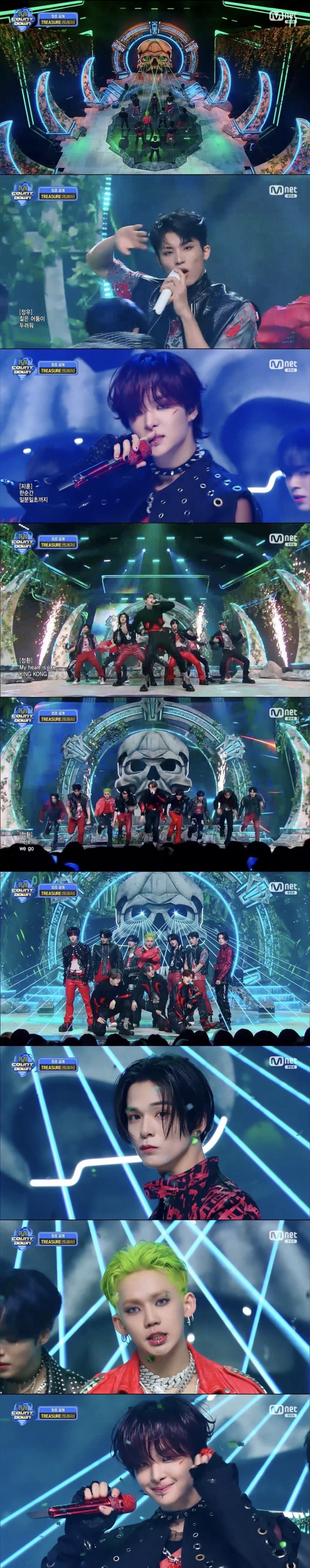 ‘엠카운트다운’ 트레저, ‘KING KONG’ 에너지 폭발…완벽 라이브 퍼포먼스 증명