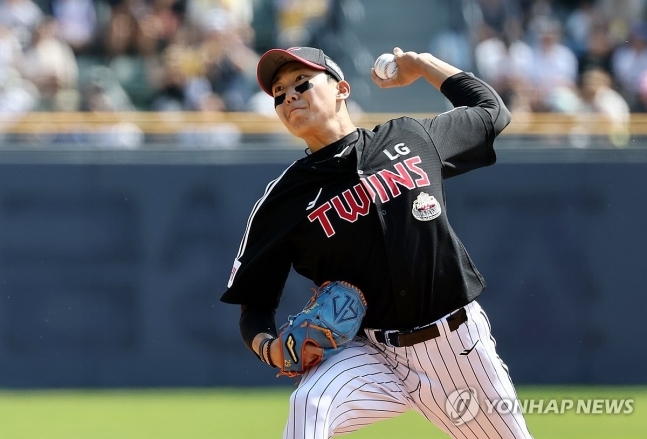 사진=LG 선발 손주영