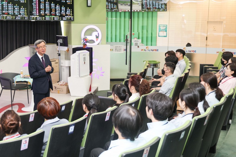 현장 소통 나선 한국마사회 정기환 회장