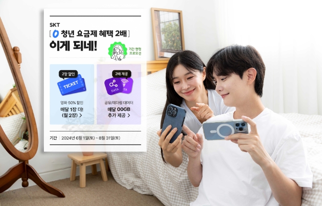 SK텔레콤(SKT)은 넷플릭스 OTT 결합상품과 기내 와이파이 서비스를 새롭게 공개하고, 청년 전용 서비스 ‘0(영)’, 키즈 전용 서비스 ‘ZEM(잼)’, 장기 우수고객 프로그램 ‘스페셜T’ 등 기존 서비스들의 혜택을 강화한다고 3일 밝혔다. (사진 = SKT 제공)