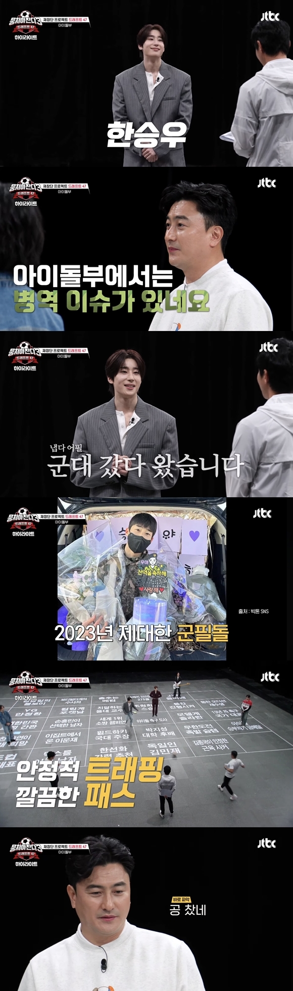 ‘뭉쳐야 찬다3’ 한승우, '드래프트 47' 오디션 참가…“감독님들께 직접 배우고 싶어” 입단 향한 강한 포부