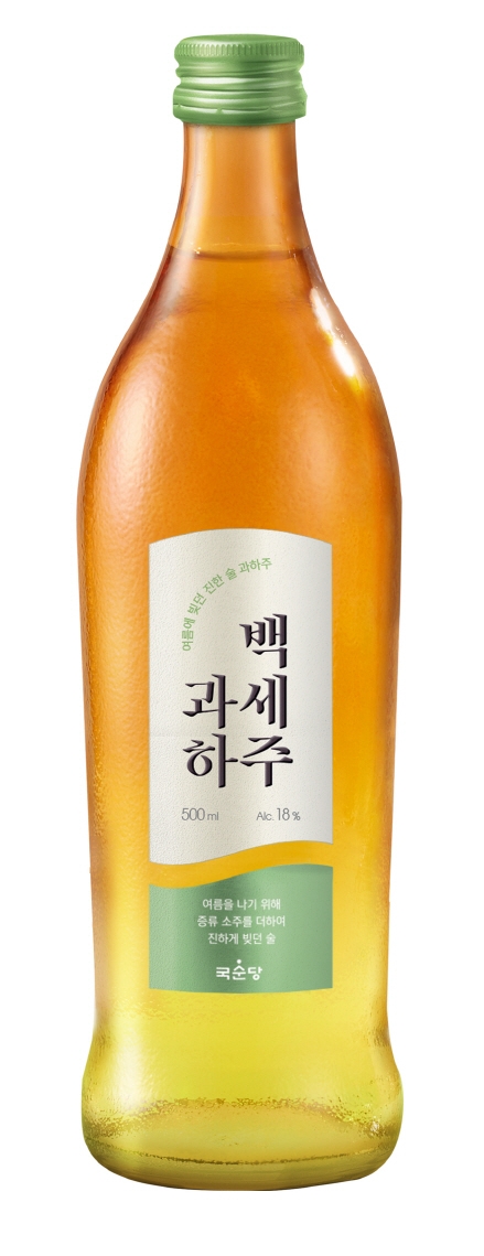 국순당, 신제품 ‘백세주 과하 2024’ 여름 한정 출시