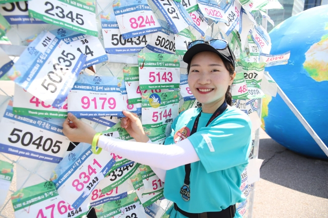 여의도에 5,000여 명 참여… ‘2024 지구런:피스레이서‘ 마라톤 성료