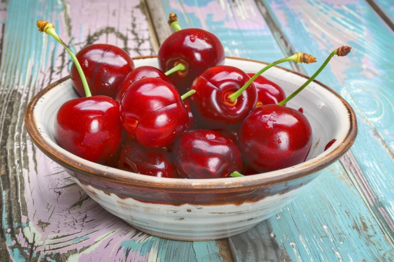 멜라토닌이 많이 포함된 체리 종류인지 확인해보자. / 이미지 생성 : 미드저니 (by rido)