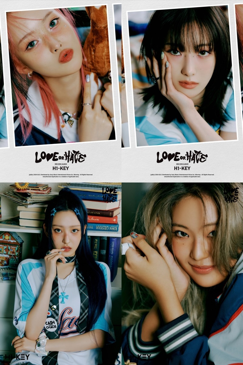 하이키, 미니 3집 개인 콘셉트 포토 'LIE' 버전 공개…스쿨룩으로 에너제틱한 분위기 발산