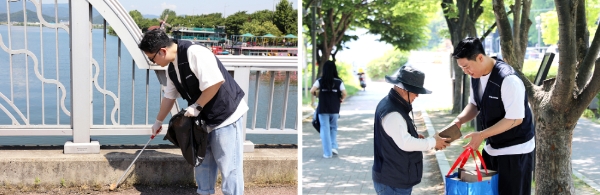 이디야커피, 가맹점주와 임직원 '환경 정화 캠페인' 진행