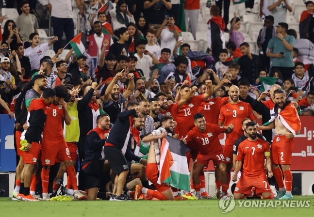 '기적의 완성' 팔레스타인, 월드컵 3차 예선 '첫 진출'.. 4회 연속 아시안컵 본선 티켓도 챙겨