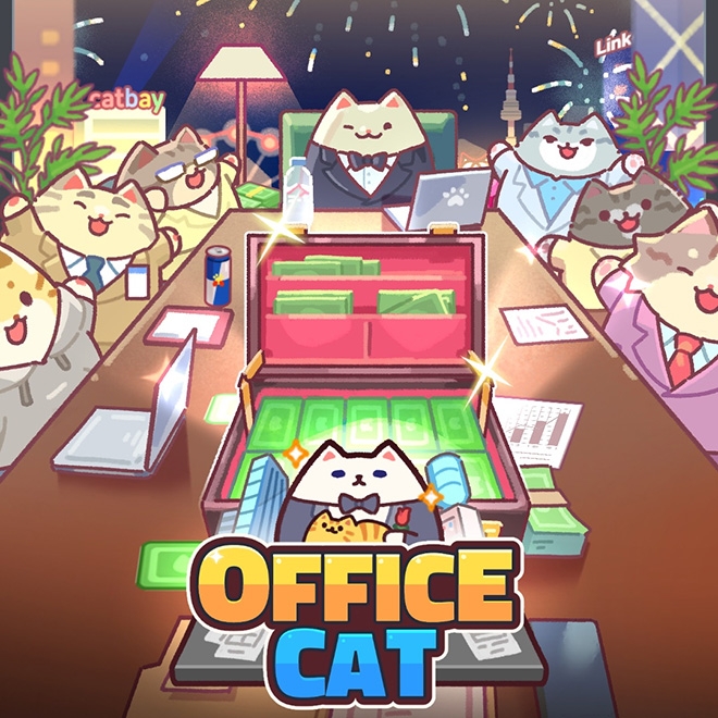 '건물주 고양이 키우기' 메인 이미지. 자료 제공 : 넵튠