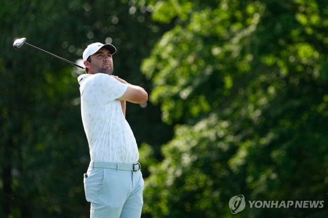 3라운드 단독 선두 스코티 셰플러